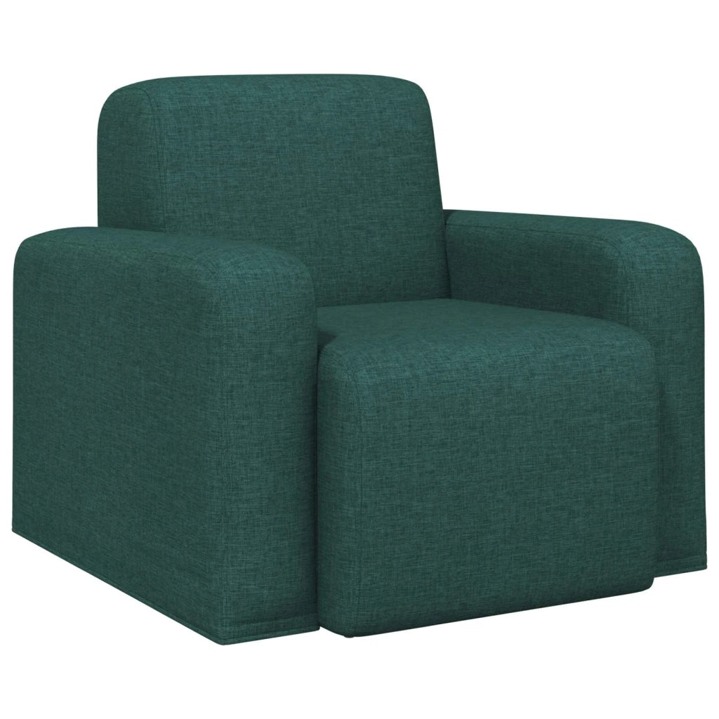 Poltrona Verde Scuro Tessuto 42042421