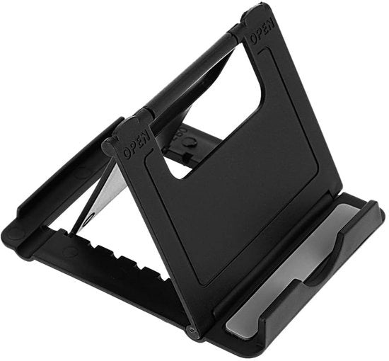 Supporto per Telefono e Tablet Opzionabile - 2 Pezzi - Leggero e Compatto 8,2 x 7 cm
