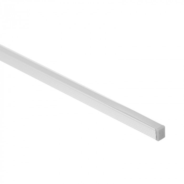Profilo LED NW02 superficie anodizzato, opale 2m Ecolight