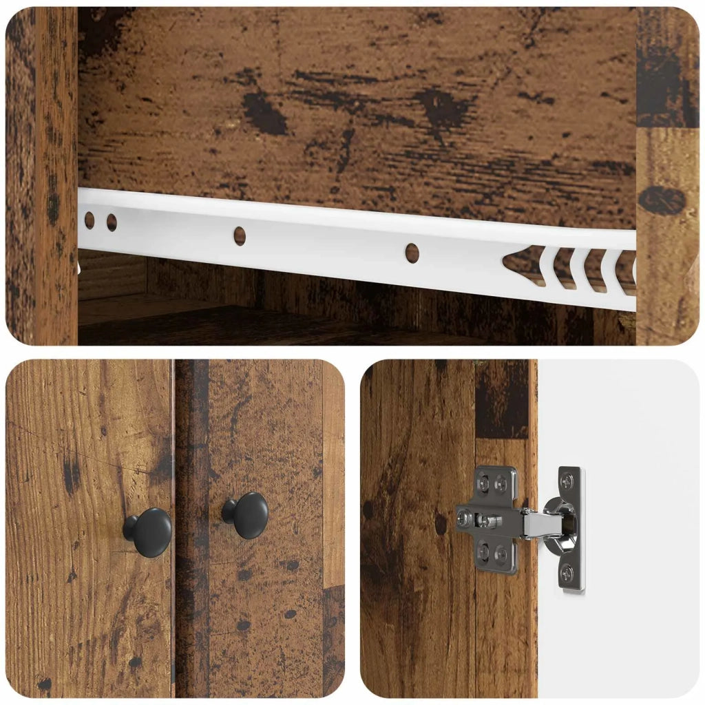 2 pz Legno antico 3416914