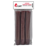 1cf capsule termoretraibili per bottiglie spumante oro - ø33 x  h 55 mm cod:ferx.8026992nlm.stock