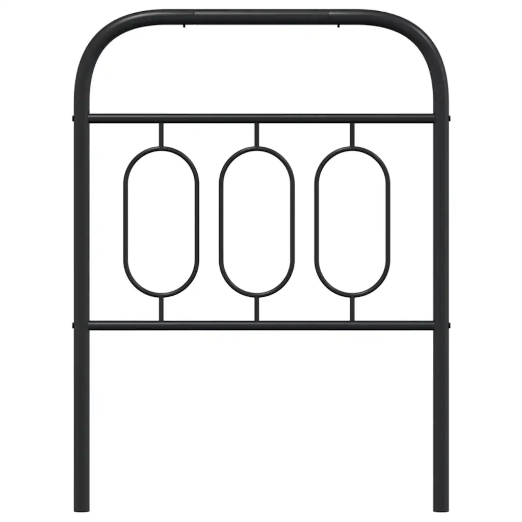 Testiera di Ricambio in Metallo Nero 75 cm 377143