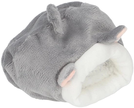 Casa per Hamster in Cotone - Dimensioni 12x10x9cm - Nido Caldo per Animali da Compagnia