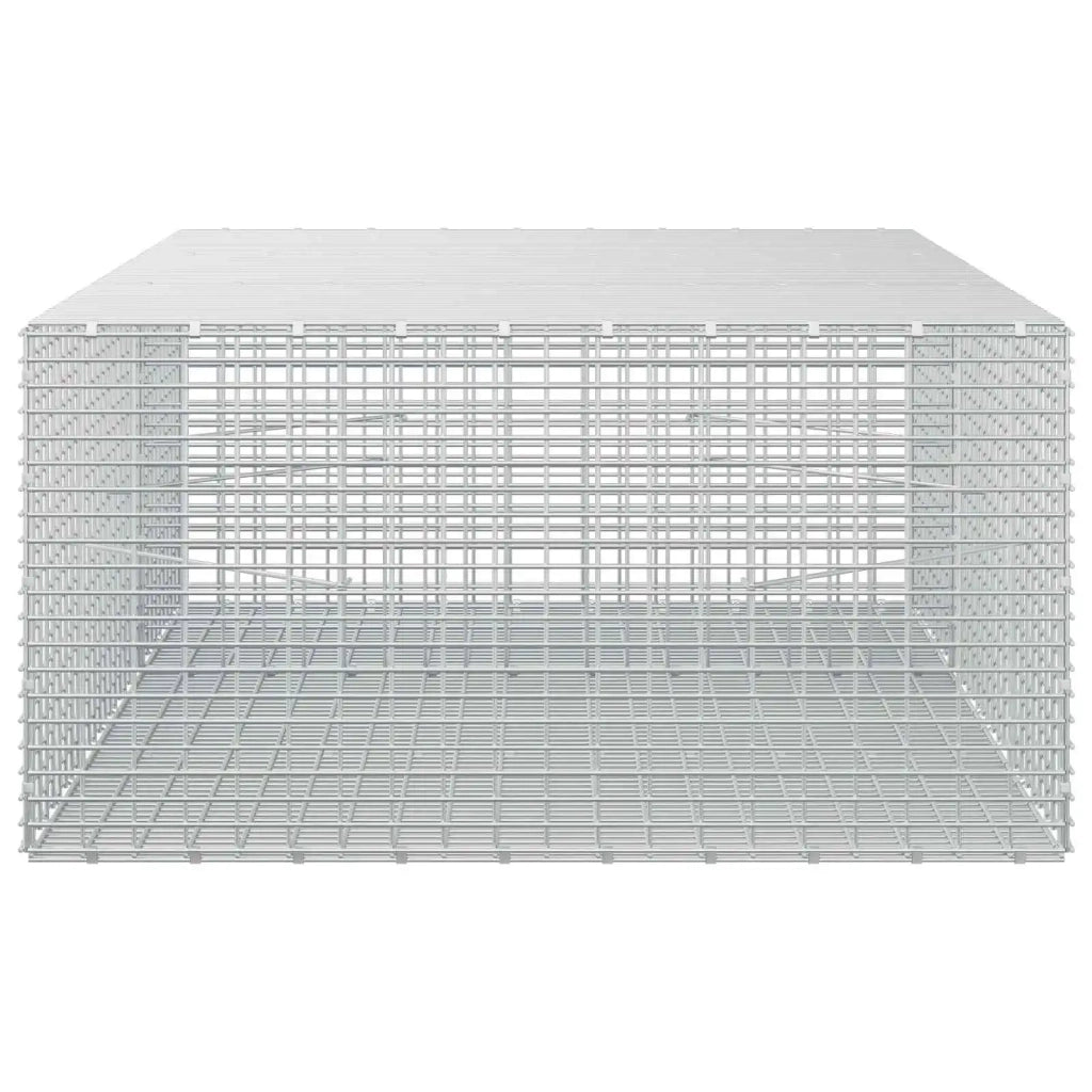 Gabione con Filo da 3,5 mm e Rete da 5x2,5 cm 150x100x50 cm 3461925