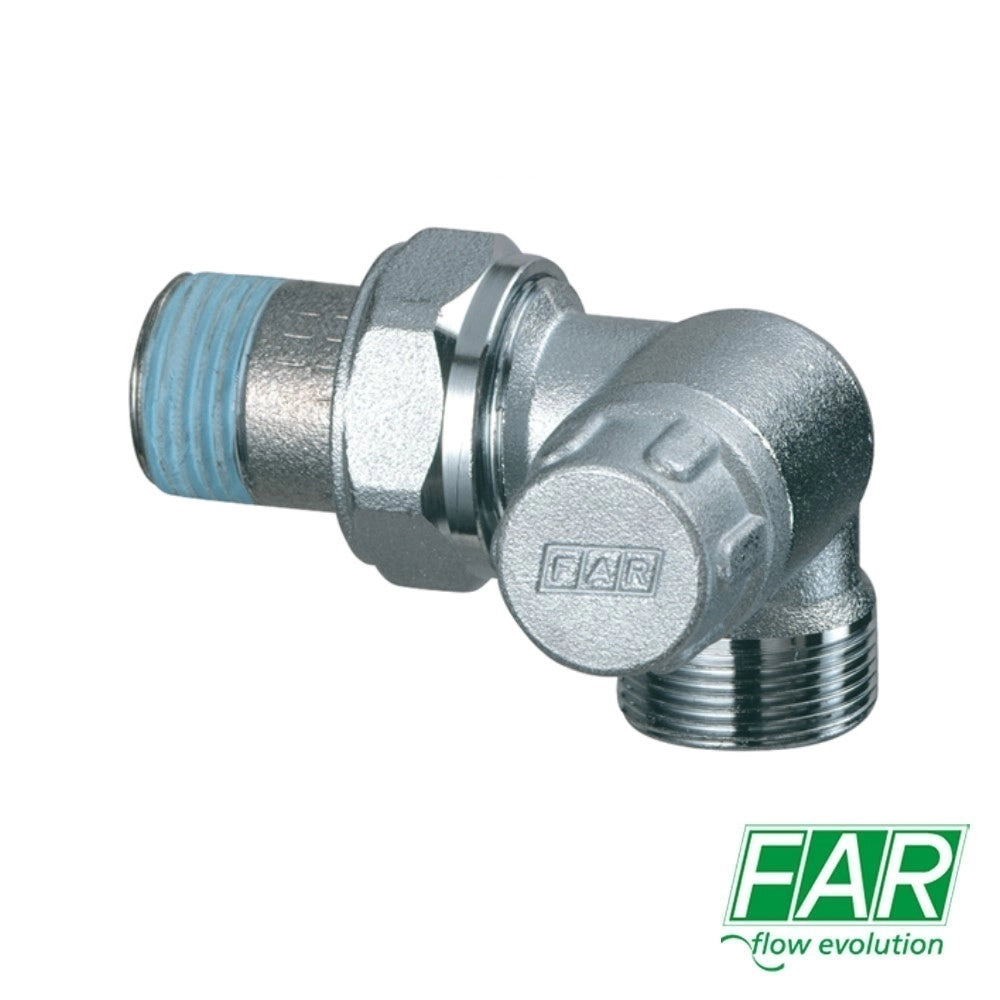 Detentore ad Angolo SX 1/2'' FAR 1116 per Radiatore