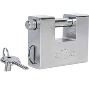 LUCCHETTO MONOBLOCCO 'TITAN' SIKURO 84 mm con 2 chiavi a profilo universale - SIKURO