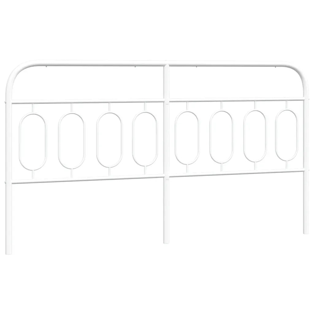 Testiera di Ricambio in Metallo Bianco 160 cm 377201