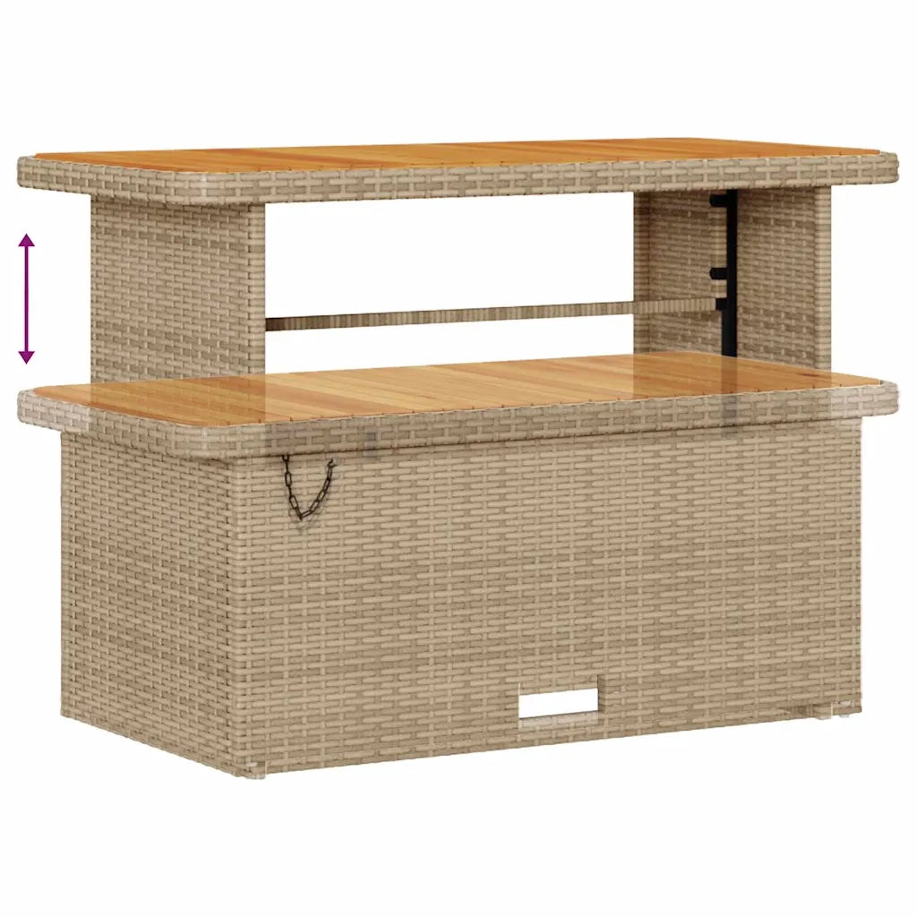 Set Divano da Giardino 14 pcs Beige polyrattan 3361682