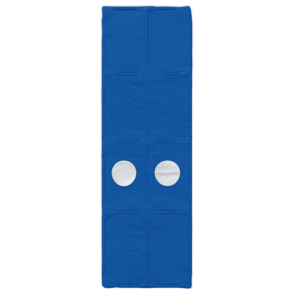 Letto alto per bambini con storage 3 pz Bianco e Blu 3423595