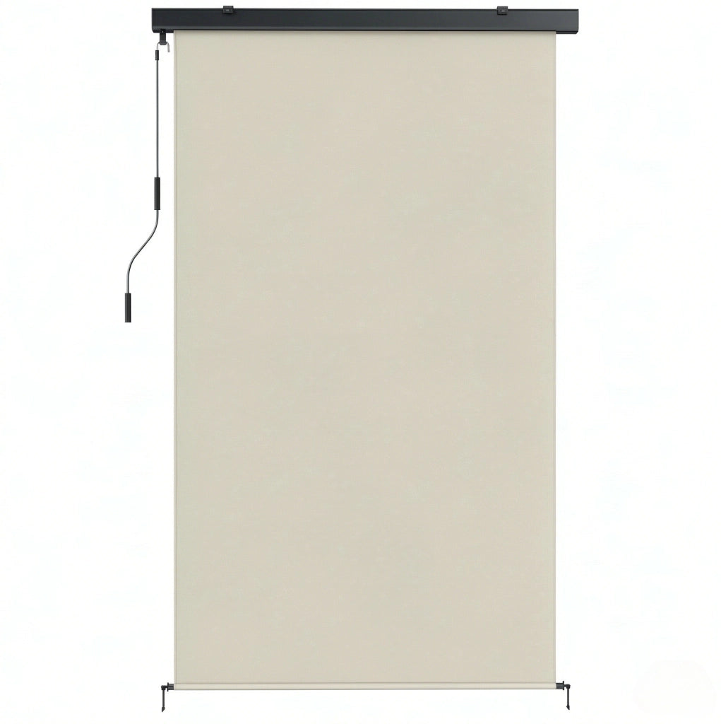 Tenda a rullo da esterno per balconi e terrazze in poliestere e alluminio 250x160 cm