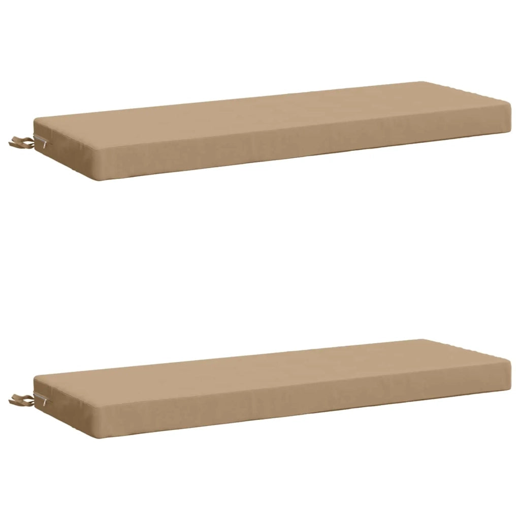 Cuscini per Panchina a 2 Pezzi SOEST 2 pz 100% Poliestere 949727