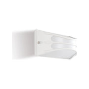 Applique Per Esterni Ed Interni In Alluminio Bianco Led 10W 700 Lm 3000K Bra