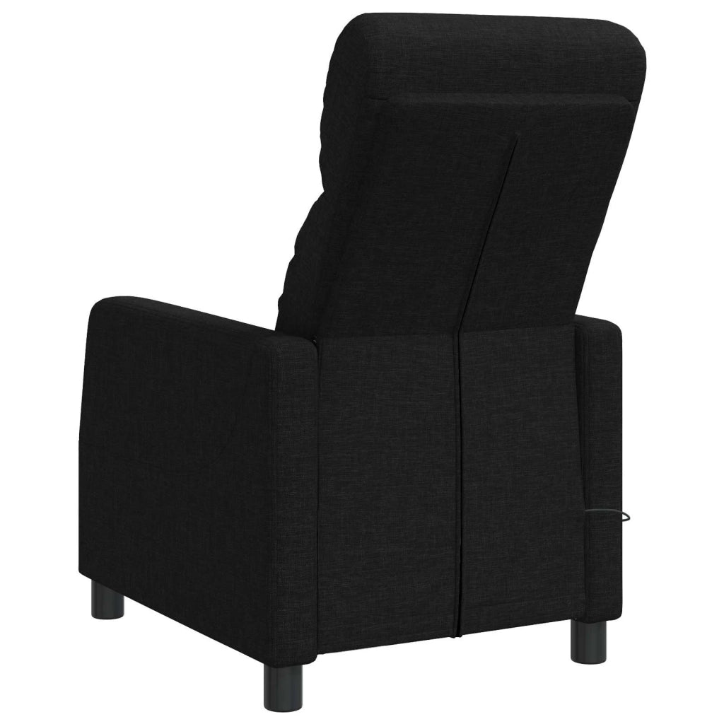 Poltrona Massaggiante Nero Tessuto 42035099