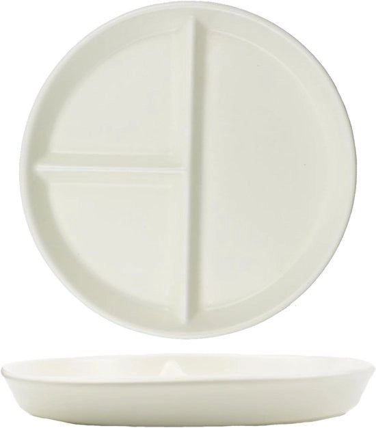Piatti Ceramici Divisori per Pasti, Feste e Spuntini