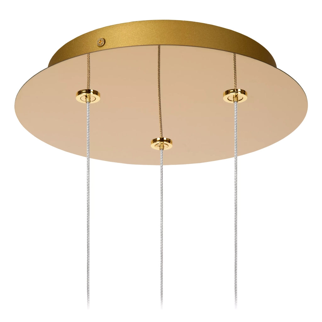 Lampada a sospensione Lucide Cintra LED Ø25 ottone