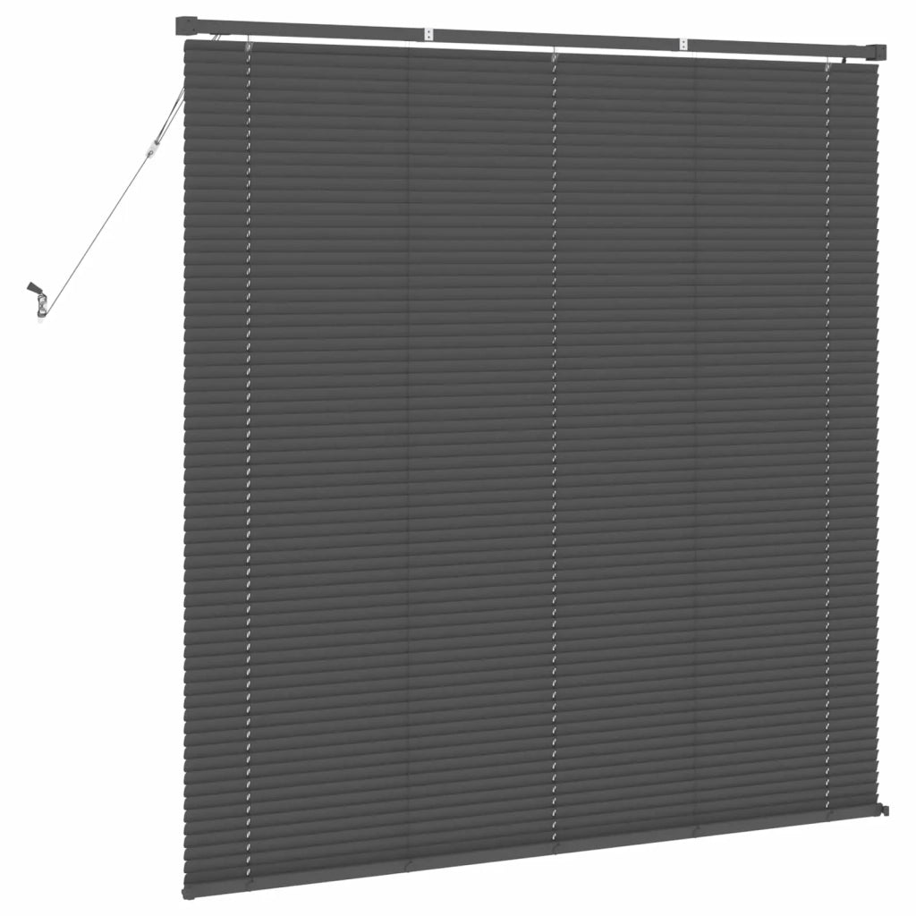 Tenda Veneziana | Tenda a lamelle Grigio Argento 150 x 130 cm 25 mm PVC
