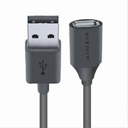 Trade Shop - Cavo Dati Usb 2.0 Maschio A Femmina M/f Prolunga Pc Computer 5 Mt Usb2.0-mf5.0m -