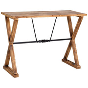 Console in legno e metallo 106x40x76,5h cm