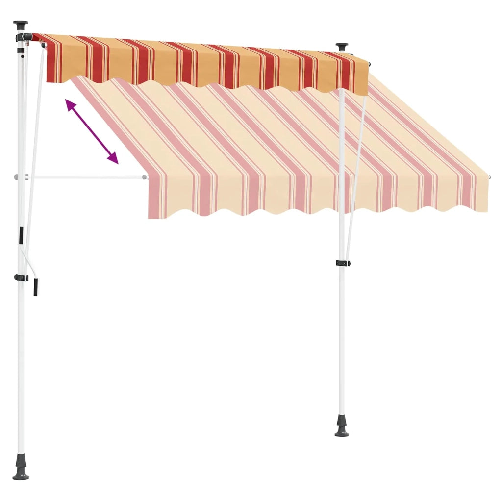 Tenda retrattile manuale Multicolore 300 x 115 x 300 cm 42037062