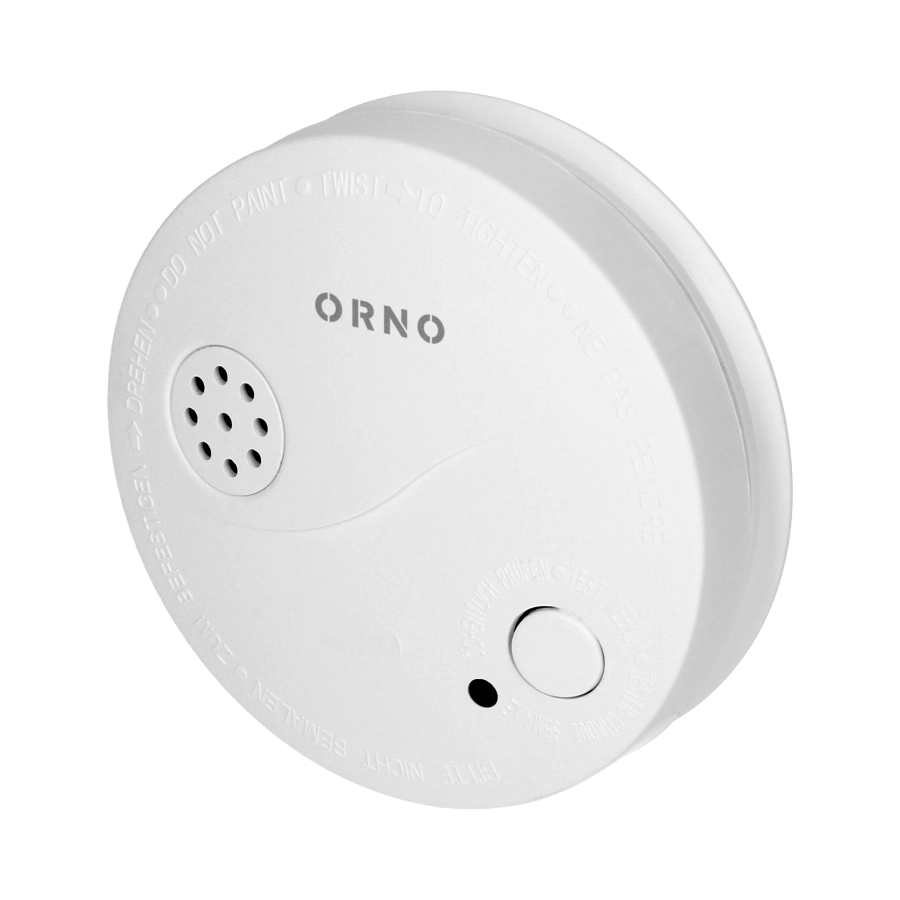 RILEVATORE DI FUMO A BATTERIA PER SICUREZZA CASA CON ALLARME ACUSTICO