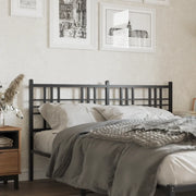Testiera di Ricambio in Metallo Nero 160 cm 376359