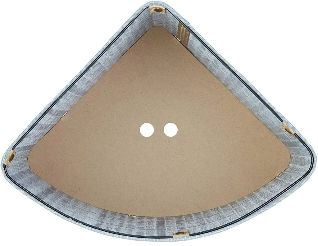 Cesto portabiancheria pieghevole con sacco triangolare 65 cm bambù grigio 13_0001902_5