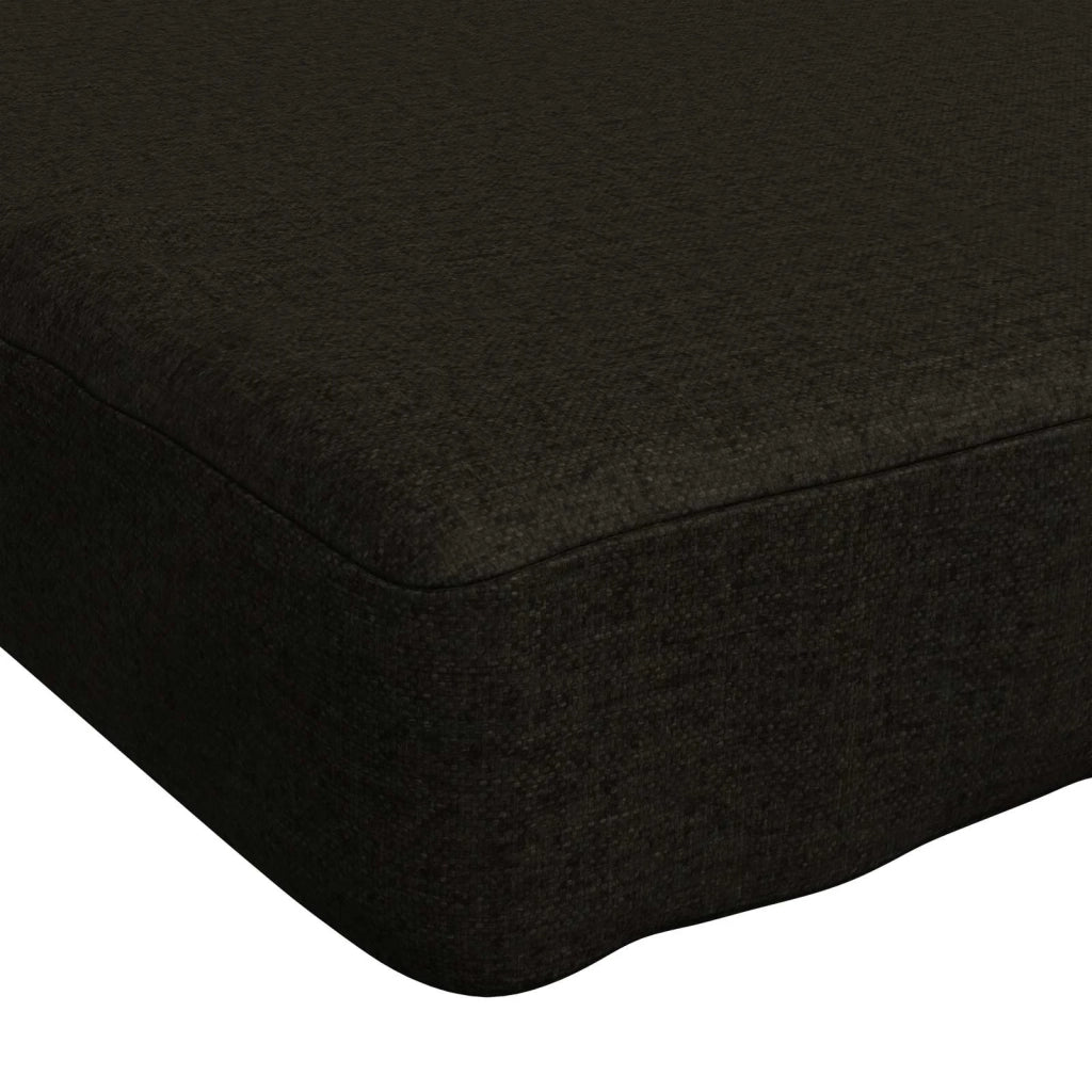 Cuscino per Panchina a 1 Pezzo VUGHT 100% Poliestere Nero 950892