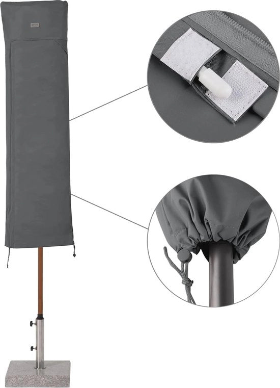 Copriparasole per ombrellone a doppio strato - Impermeabile e UV-resistente