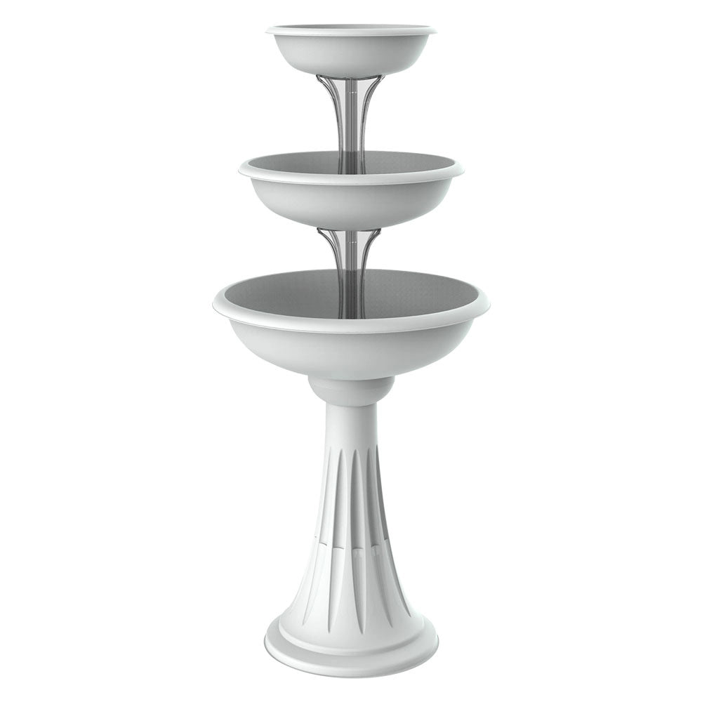 1cf ciotola per fiori con colonna 'trevi' ã˜ cm 30/40/50 - grigio cod:ferx.6125261nlm