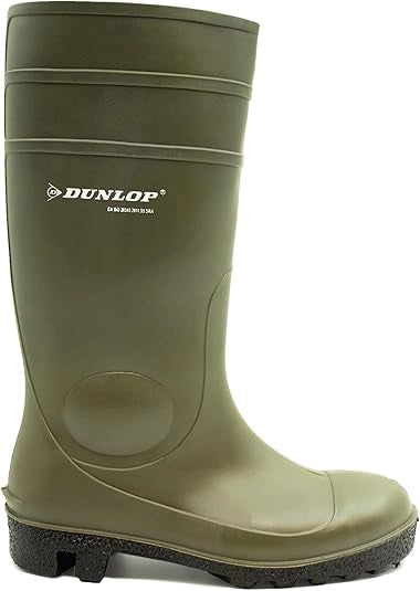 STIVALE PVC ANTINFORTUNIO WORK-ITS DUNLOP - VERDE S5 40- 1 paia