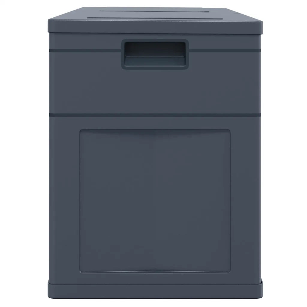 Baule da Giardino 320 L Nero 45688