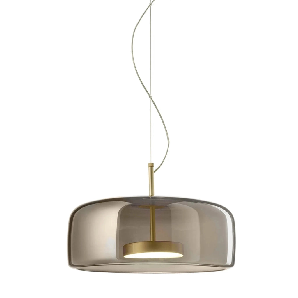 Lampada Da Soffitto A Sospensione In Vetro APP614-1CP Grigio