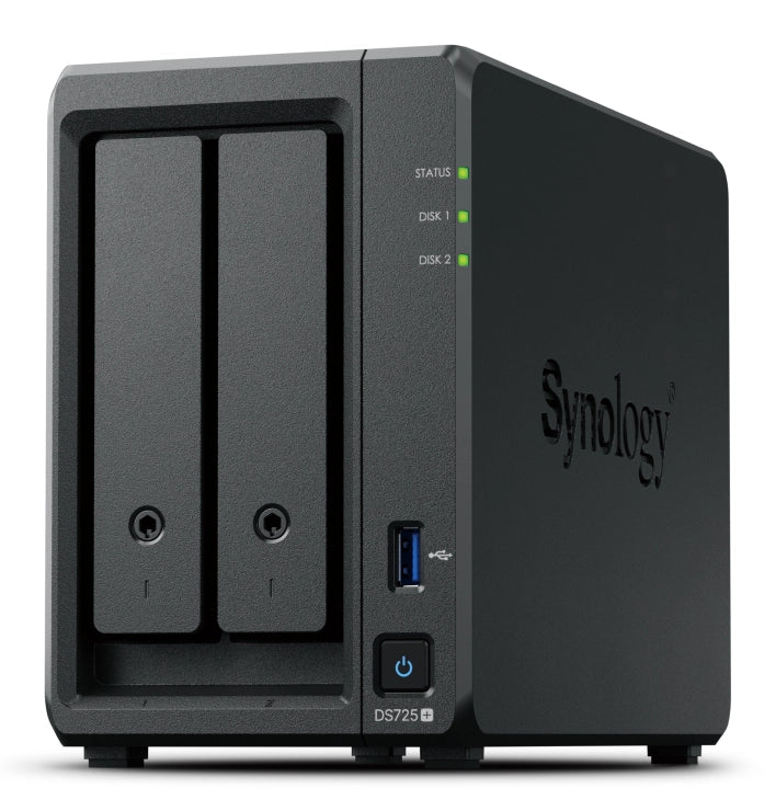 Ds 2-bay plus amd ryzen r1600 dc 3.1ghz 4gb ddr4 - DS725+