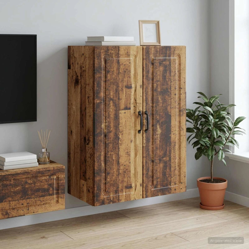 Mobiletto a muro 66 x 34,5 x 90 cm Legno ingegnerizzato 899253