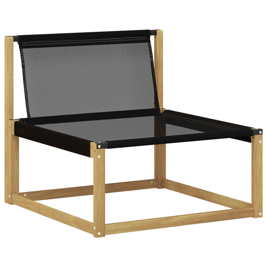 Set di divani da esterno-Sofa da giardino con cuscino Bianco e Grigio Chiaro