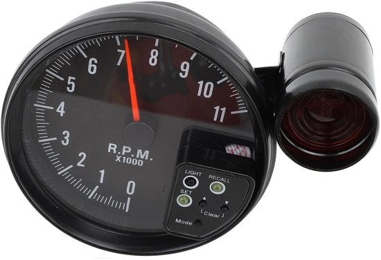 Contachino 5 pollici - LED Interruttore - 7 Colori Display - 11RPM - Adatto per 4/6/8 Cilindri Veicoli - Alta Precisione - Contachino