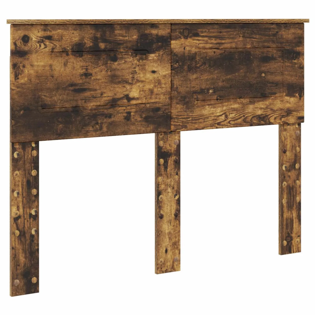 Letto matrimoniale | Letto per adulti | Struttura del letto Rovere fum¨¦ 120 x 190 cm Legno multistrato