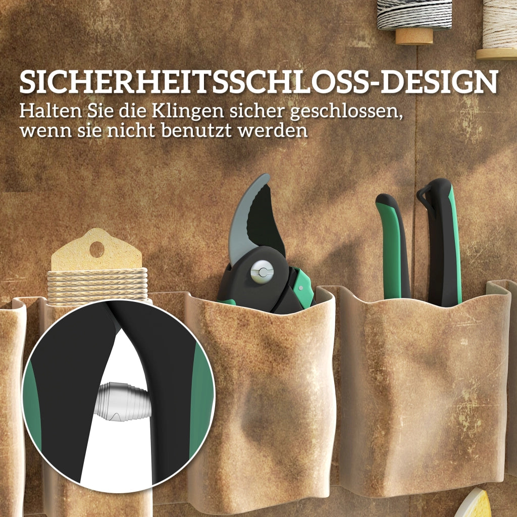 Set Giardinaggio 2 Pezzi ¨C Minimal ¨C Verde e Nero
