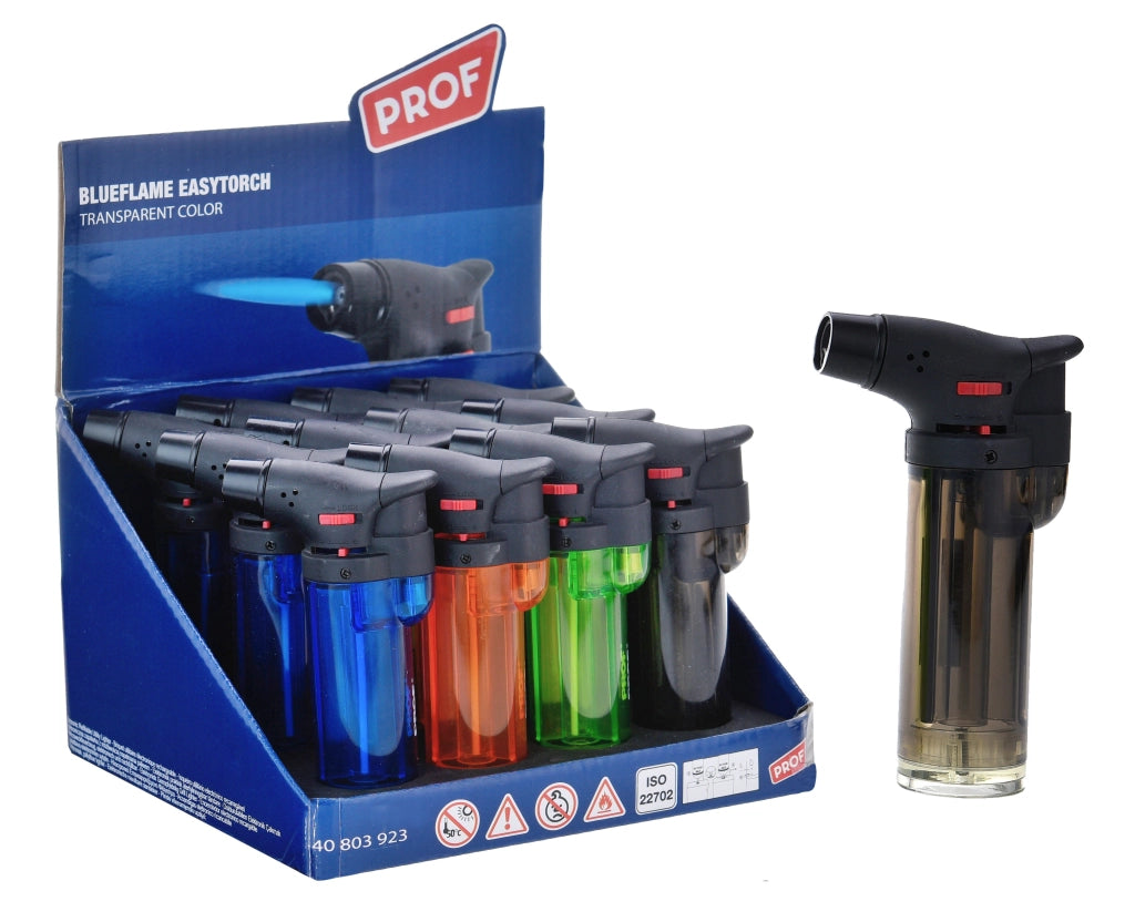 ACCENDINO/CARAMMELLATORE 'JET TORCH - 12 pezzi