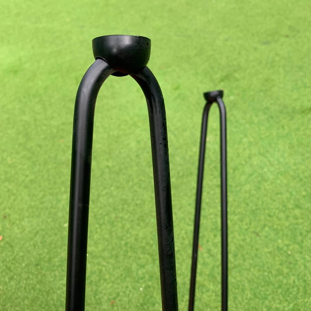 Tavolino da Caff¨¨ in Mogano con Gambe in Ferro ¨C MINIMAL ¨C Salotto, Soggiorno