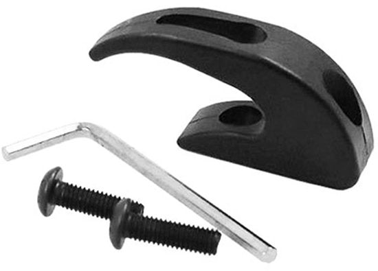 Scooterhaken elettrici - nero - carico massimo 50 kg - accessori per scooter - ideale per uso quotidiano - leggero