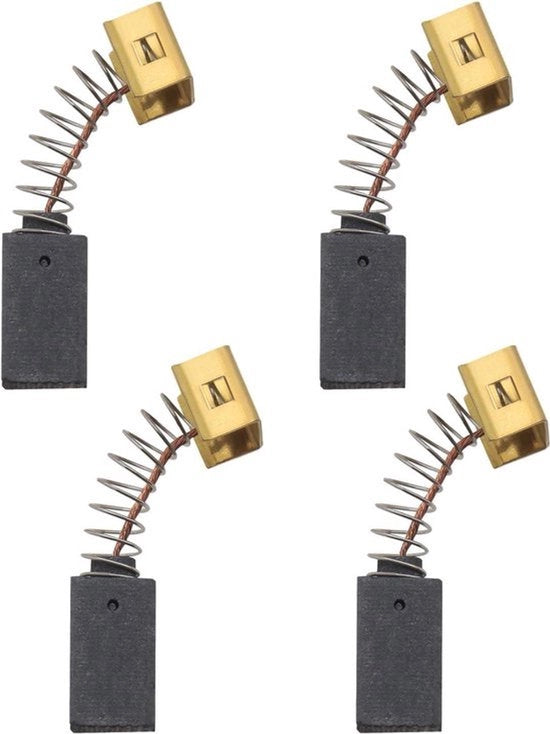 Set di accessori a spazzola a setole per lama a filo per acciaio - Pezzi di ricambio - Nero - Compatibile con [Hoofdkeyword] - Adatto per diversi modelli - Set di 2 paia