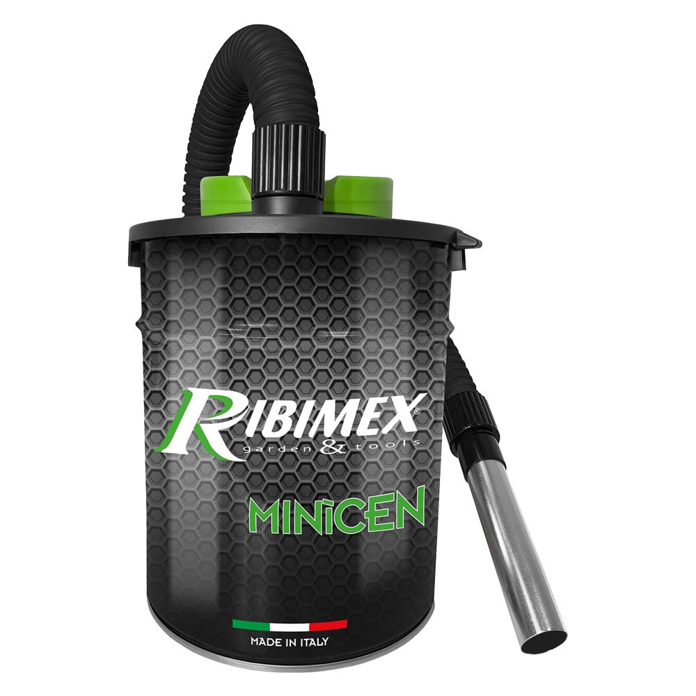 BIDONE ASPIRACENERE 'MINICEN' Lt. 10 - 800 W  - RIBIMEX