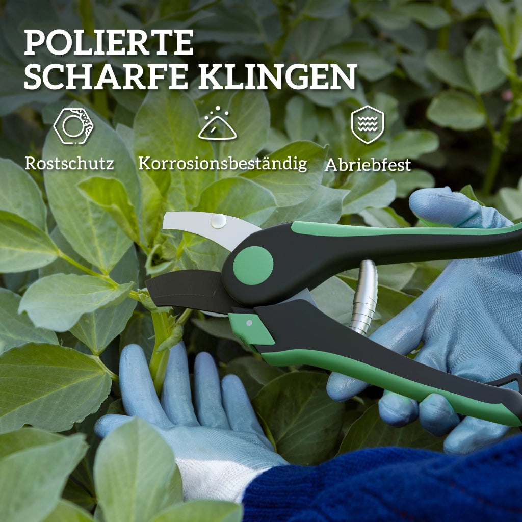 Set Giardinaggio 2 Pezzi ¨C Minimal ¨C Verde e Nero