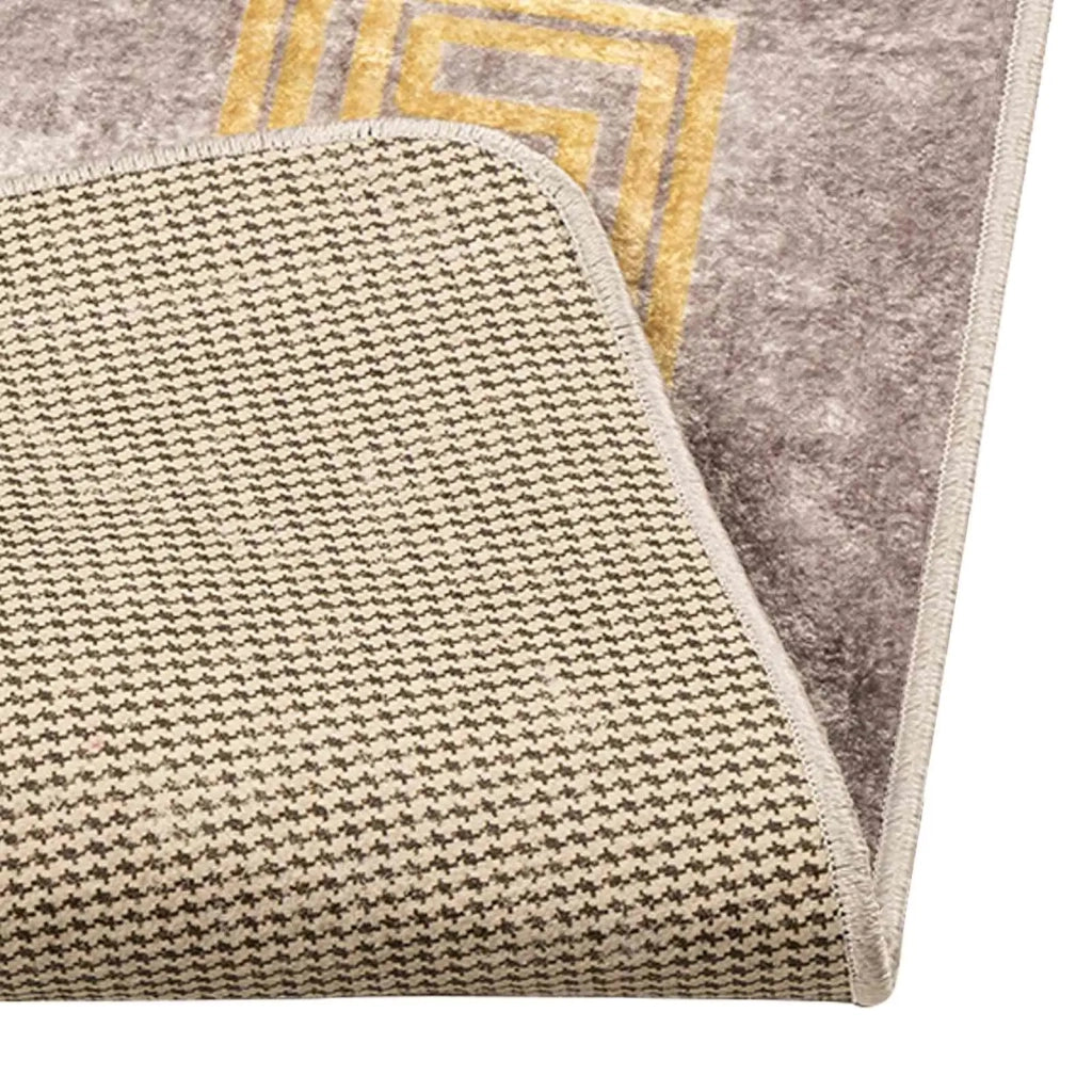 Runner Tappeto MARSA Grigio 50 x 100 cm Poliestere e PVC 42023344
