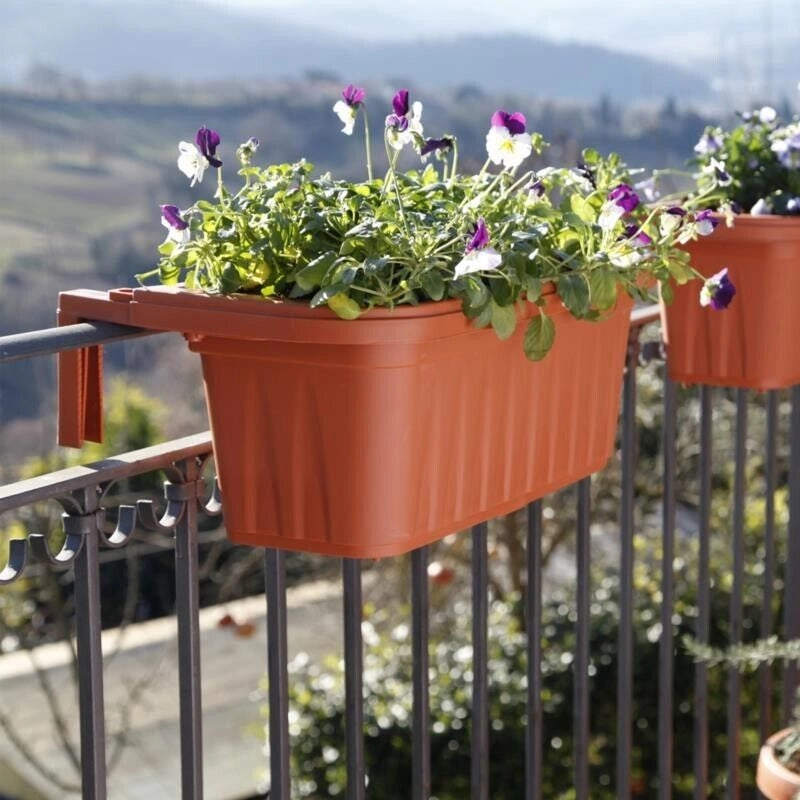 FIORIERA DA BALCONE RONDINE 50CM REGOLABILE