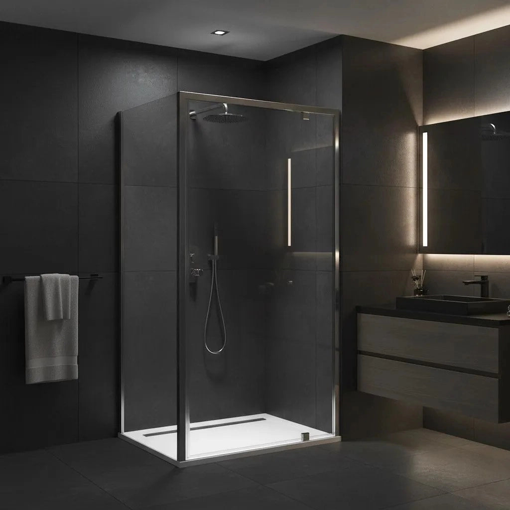 Cabina Doccia Rea Primo Swing 90x90 Chrome