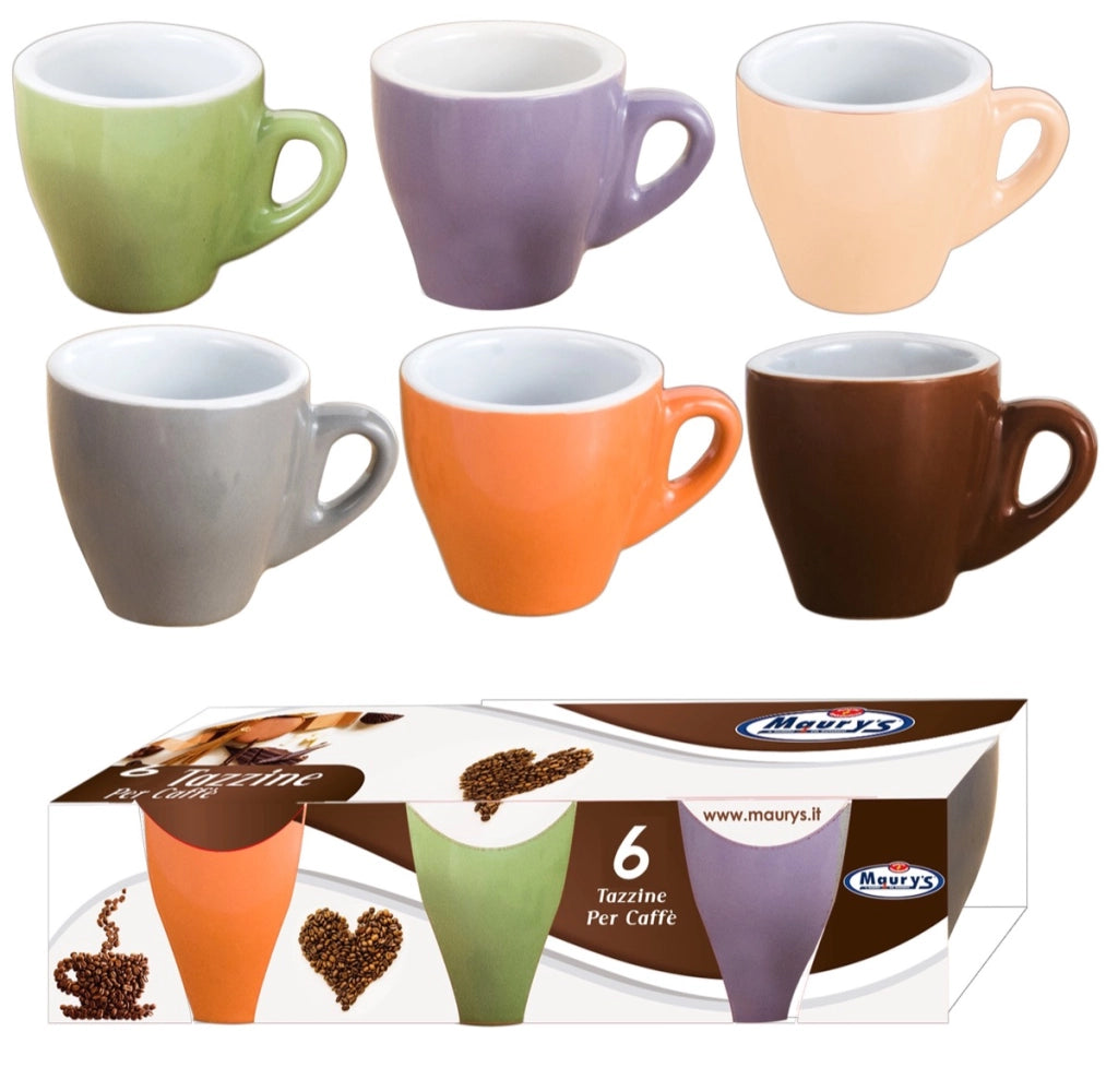 MAURY'S TAZZINE CAFFÈ EXPRESS IN CERAMICA MULTI COLOR