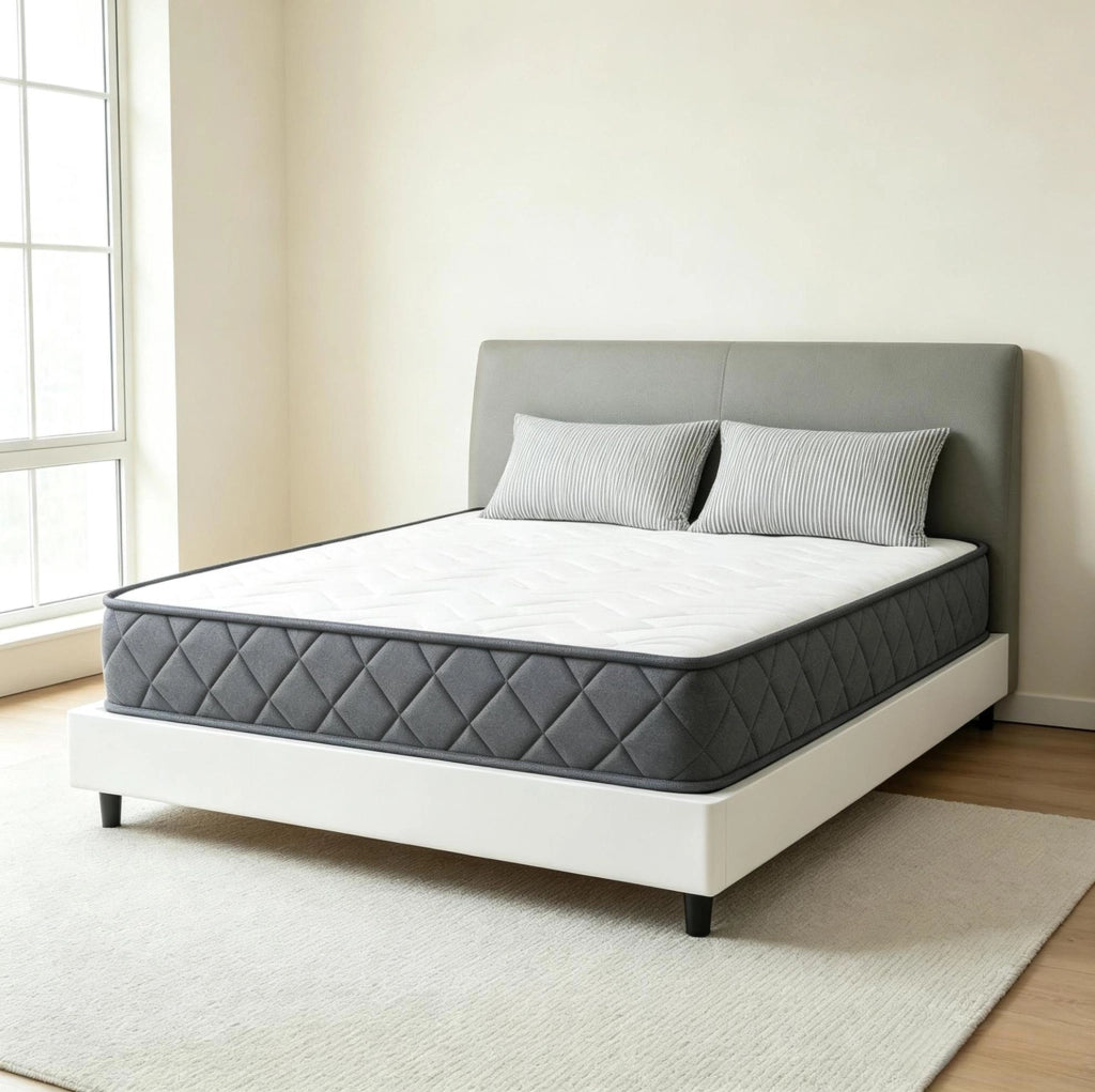 Materasso 160x200 cm in memory foam e schiuma ondulata