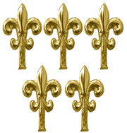 GANCETTO PER QUADRI GIGLIO 5 PZ.  mm. 48 - Oro lucido 20.00 confezioni